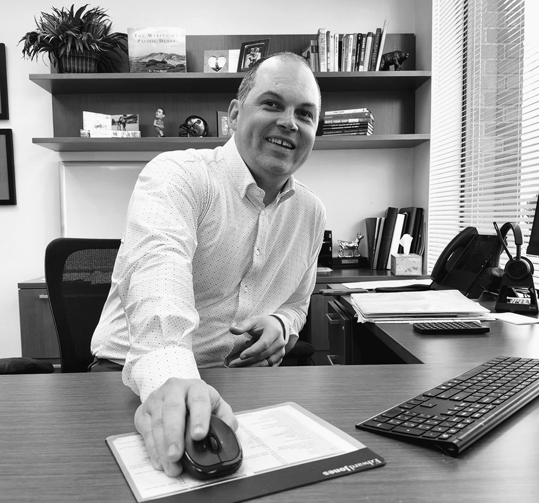 Drew Watkins, the Beaumont Business Association's new treasurer.