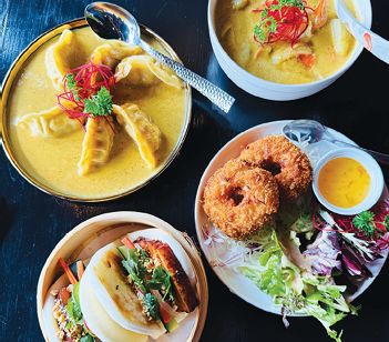 A spread of dishes from Proud Thai.