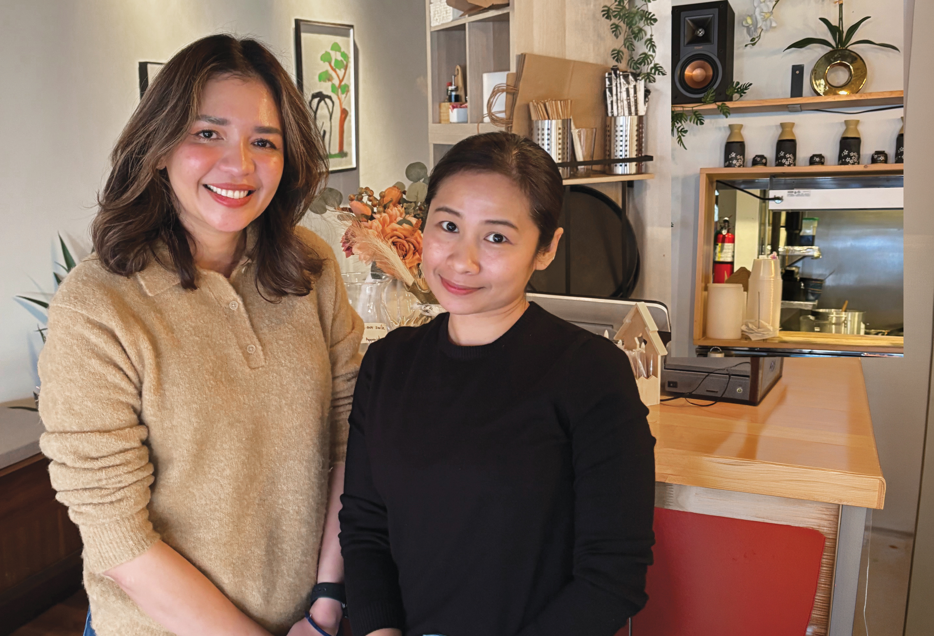 Kate (left) and Kiki are the proud owners of Proud Thai, a new restaurant on NE Fremont. Photo by John Sandie.