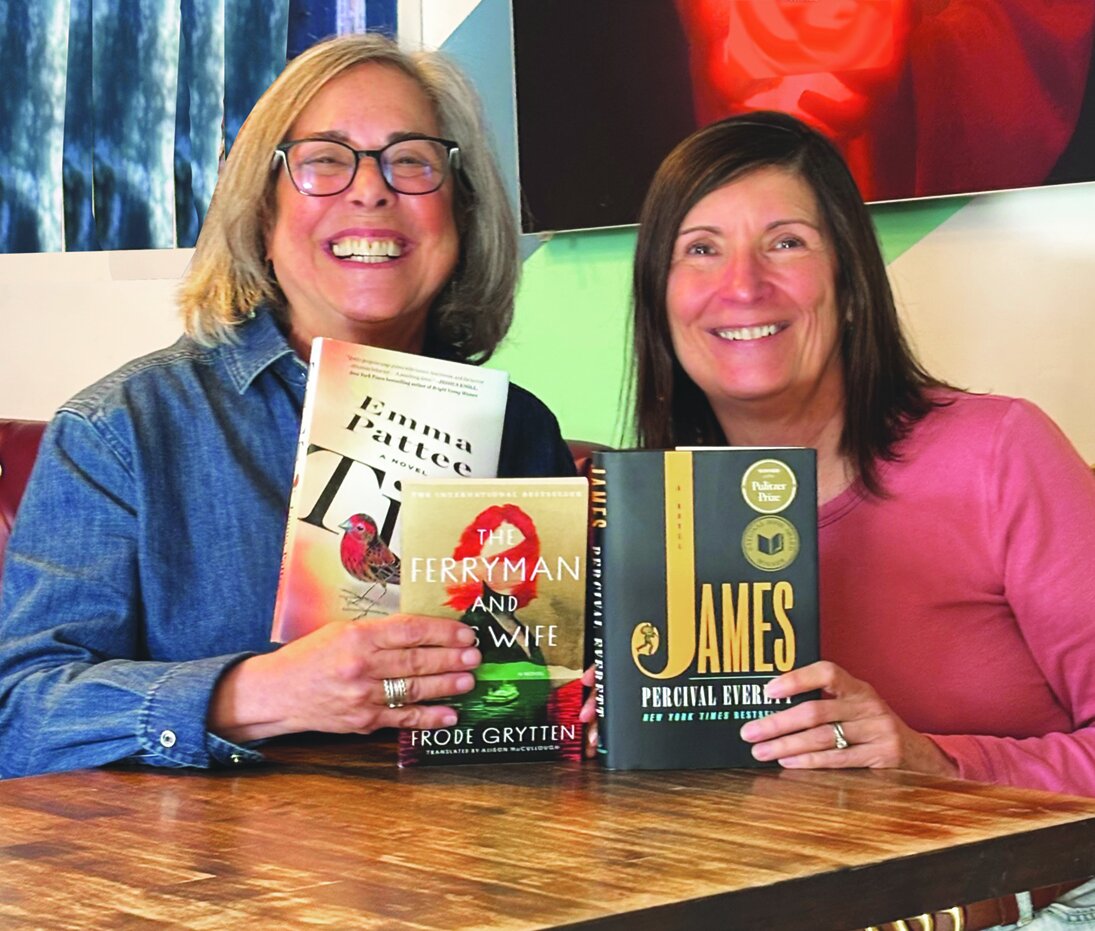 Bev Yashar (left) and Karen Kun, founders, B-W Book Club. Photo by Angela Pak.